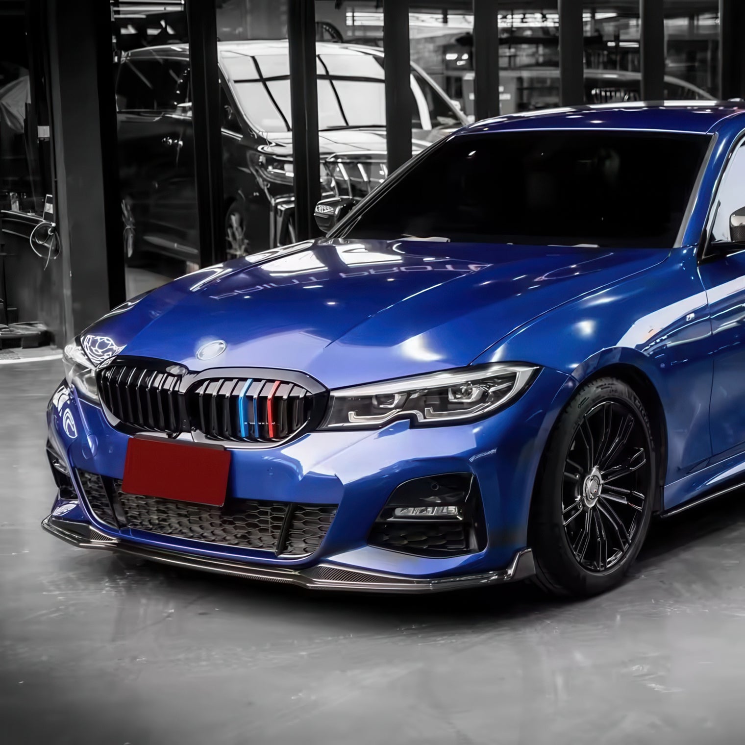 Euro Style Carbon Fiber Front Lip for BMW G20 330i & M340i