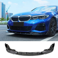 FD Style Carbon-Look ABS Front Lip for BMW G20 G28 330i & M340i