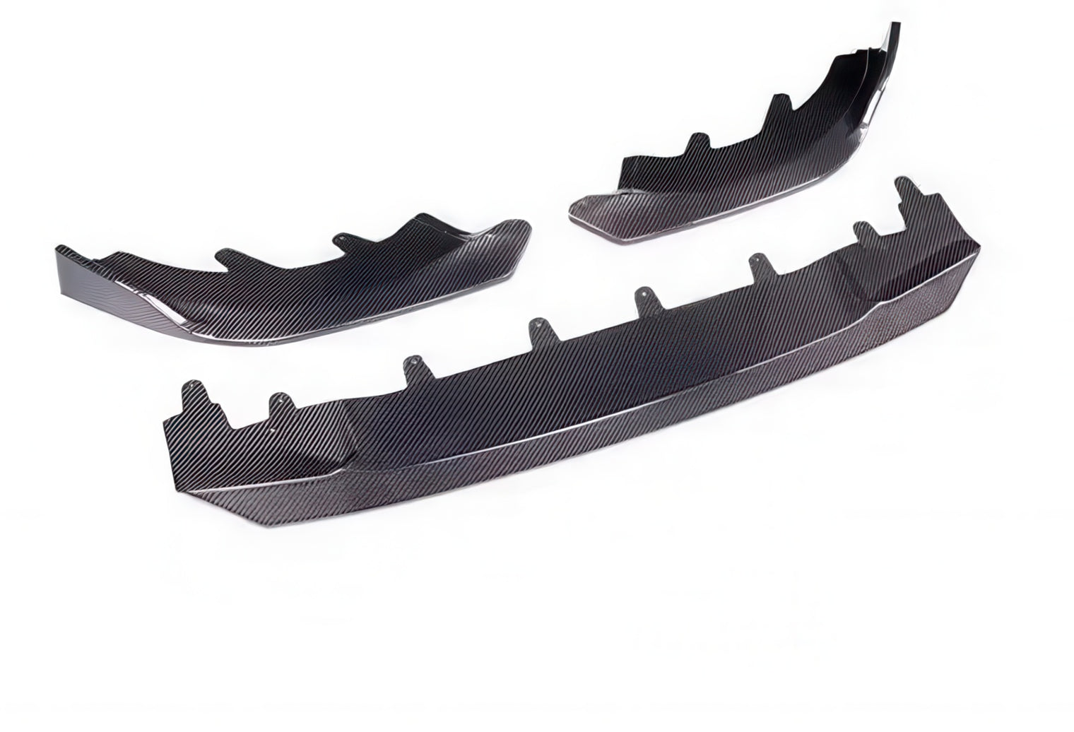 Full-Width Carbon Fiber Front Lip for BMW G42 2 Series