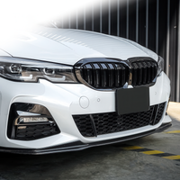 Gloss Black Double-Slat Front Grille for BMW G20 G28 330i & M340i