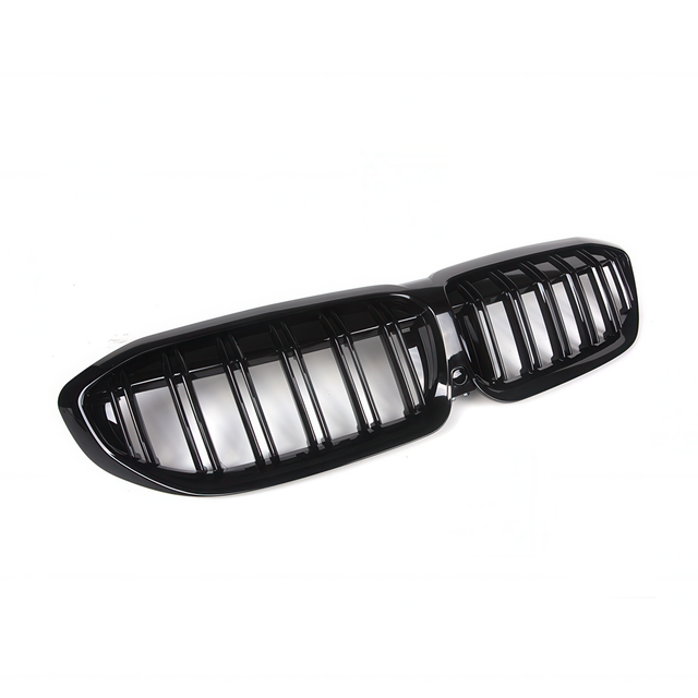 Gloss Black Double-Slat Front Grille for BMW G20 G28 330i & M340i