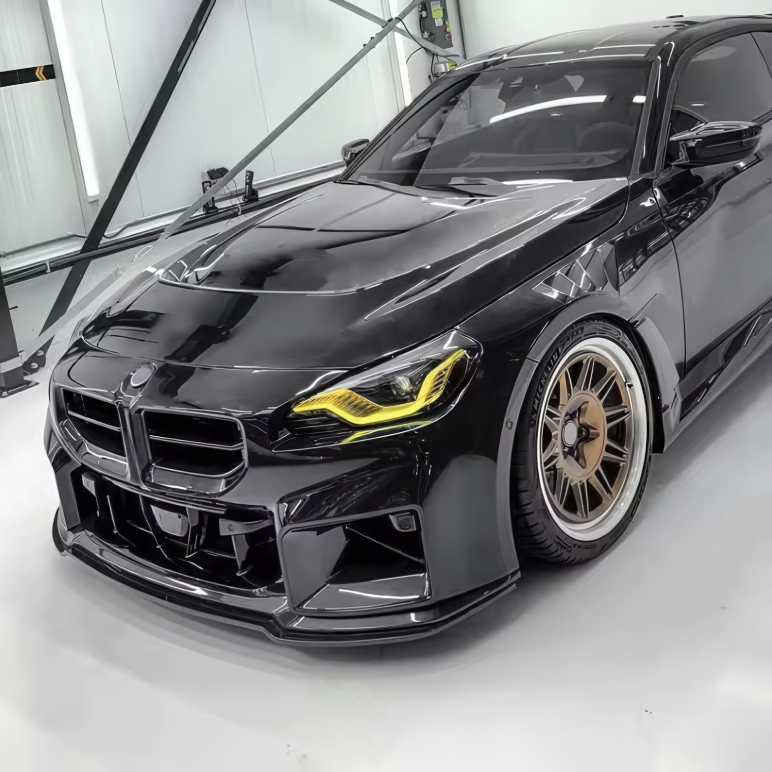 K Style ABS Front Lip for BMW G87 M2 2023+