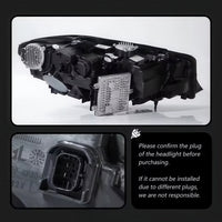 Laser Headlight Retrofit Upgrade with Optional RGB DRL for BMW G20 3 Series