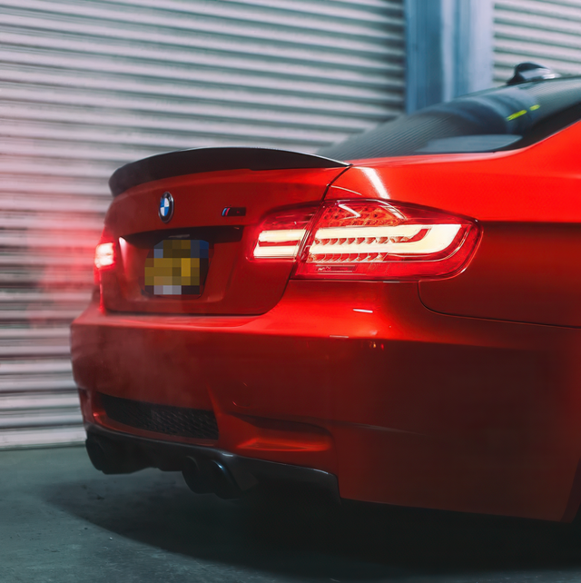 LCI Style LED Tail Lights with Dynamic Turn Signals for BMW E92 3 Series & M3