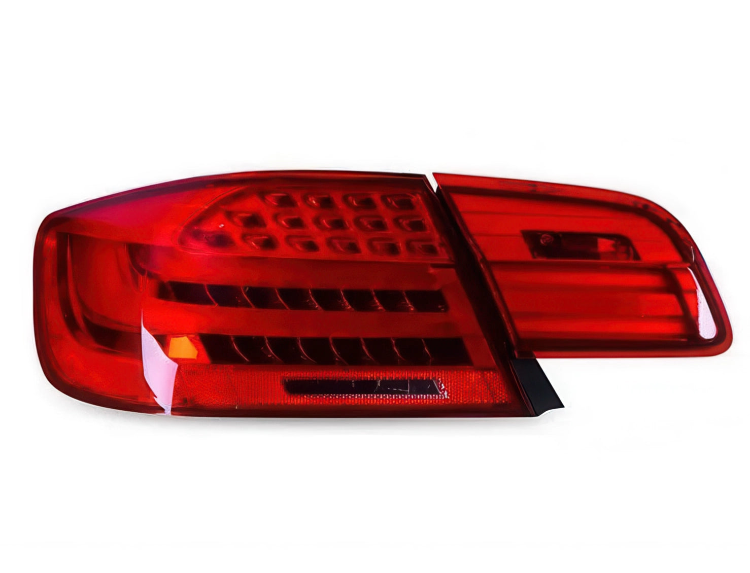 LCI Style LED Tail Lights with Dynamic Turn Signals for BMW E92 3 Series & M3