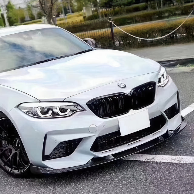 M Style Carbon Fiber Front Lip for BMW F87 M2