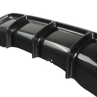 M Style Carbon-Look ABS Rear Diffuser for BMW F32 4 Series