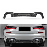 M Style Carbon Fiber Rear Diffuser for BMW G20 330i & 330e 2019-2022