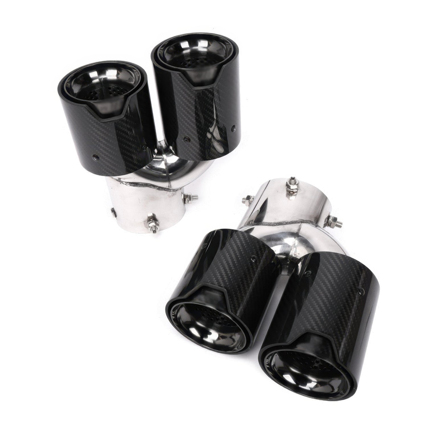 M Style Quad Exhaust Tips for BMW M240i, M340i & M440i