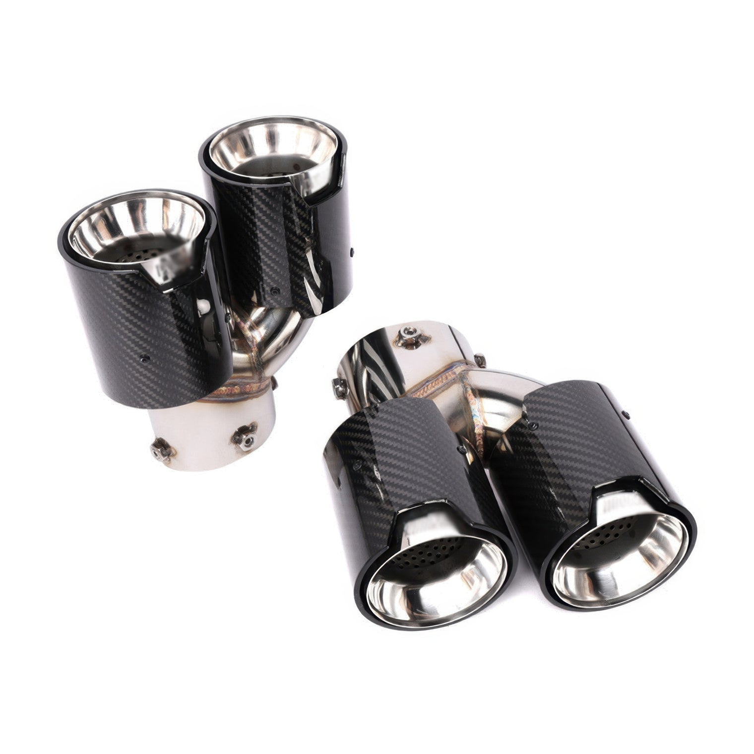 M Style Quad Exhaust Tips for BMW M240i, M340i & M440i