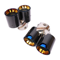 M Style Quad Exhaust Tips for BMW M240i, M340i & M440i
