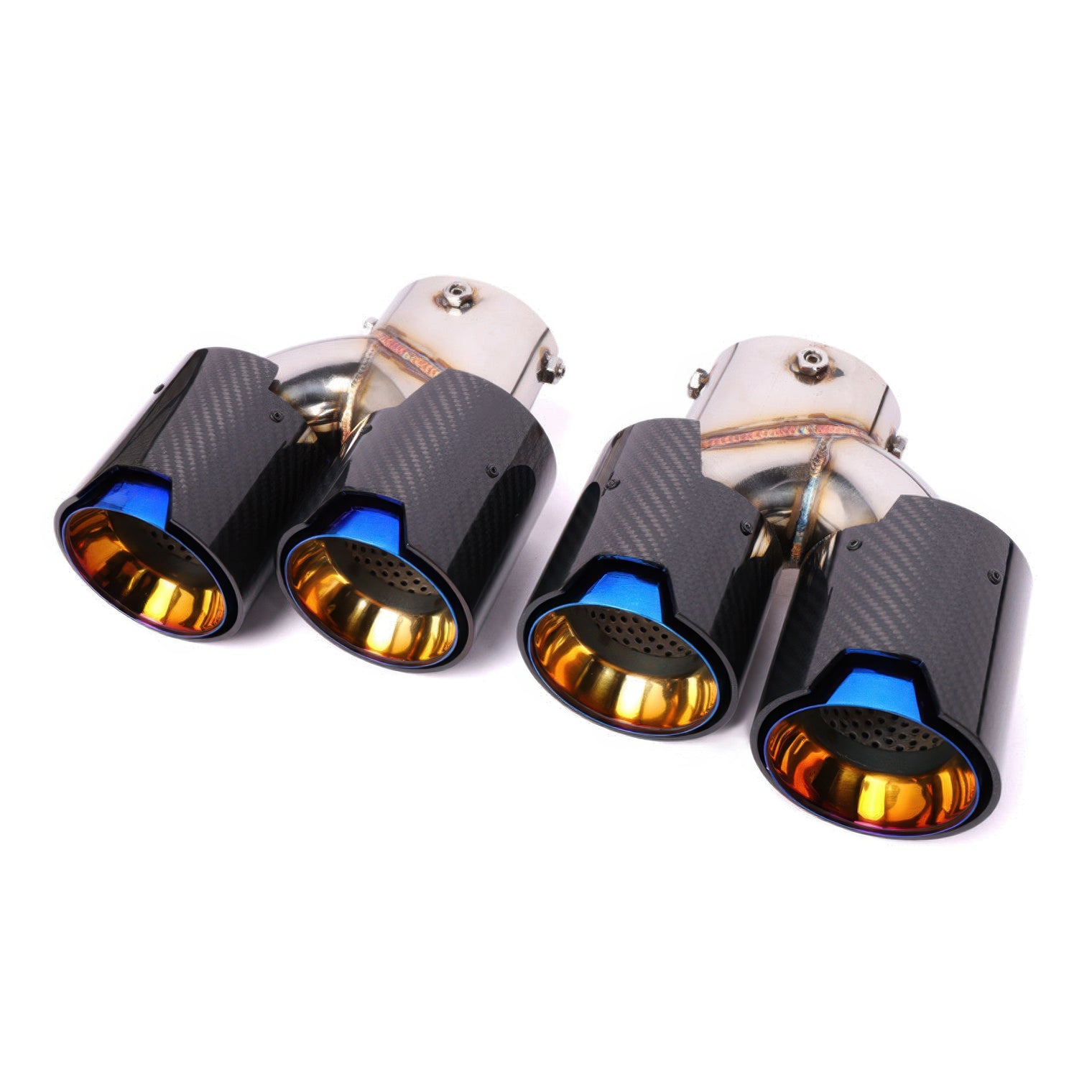 M Style Quad Exhaust Tips for BMW M240i, M340i & M440i
