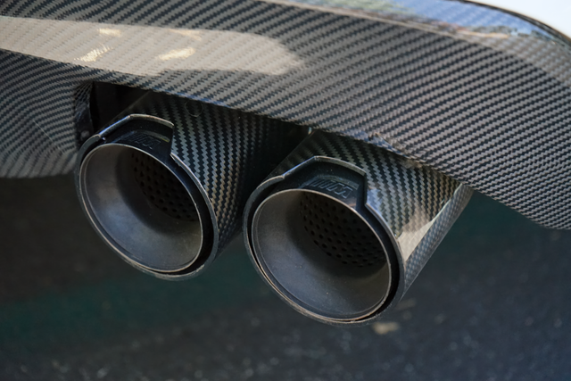 M Style Quad Exhaust Tips with Clamps for BMW M240i, M340i & M440i