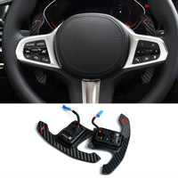 M Style Carbon Fiber Paddle Shifters for BMW G-Series G20 G22 G30 G42 G80 G82 G87 F90