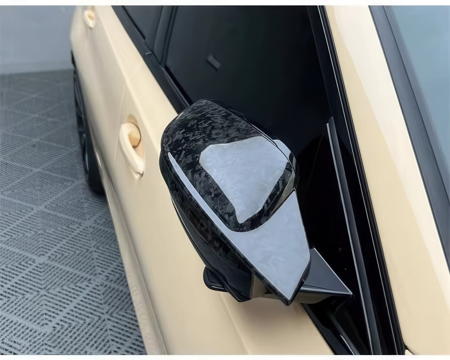 M Style Forged Carbon Fiber Mirror Caps for BMW G-Chassis