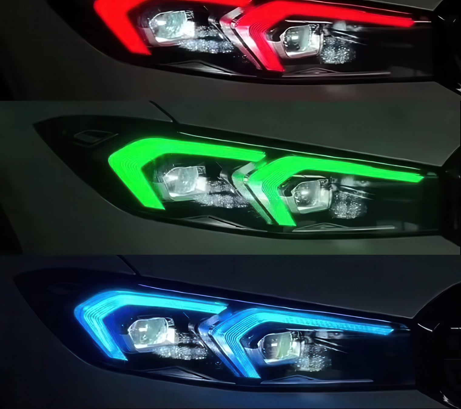 Plug-and-Play RGB or Monochrome DRL Modules for BMW G20 3 Series LCI