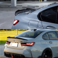 PSM High-Kick Style Carbon Fiber Rear Spoiler for BMW G20 G28 G80 3 Series & M3