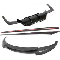 V Style Carbon Fiber Front Lip for BMW F06 F12 F13 6 Series & M6
