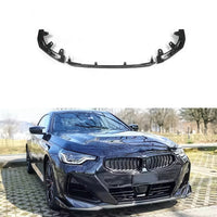 Winglet Style Carbon Fiber Front Lip for BMW G42 2 Series