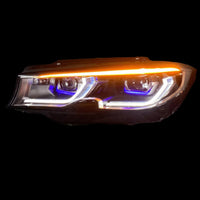 Yellow Laser Headlight Retrofit Upgrade for BMW G20 3 Series